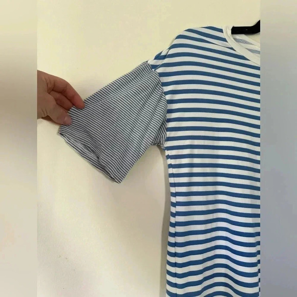 Maurices Women’s Set of 2 size small tops striped floral blue summer blouse Y2K - Picture 11 of 14